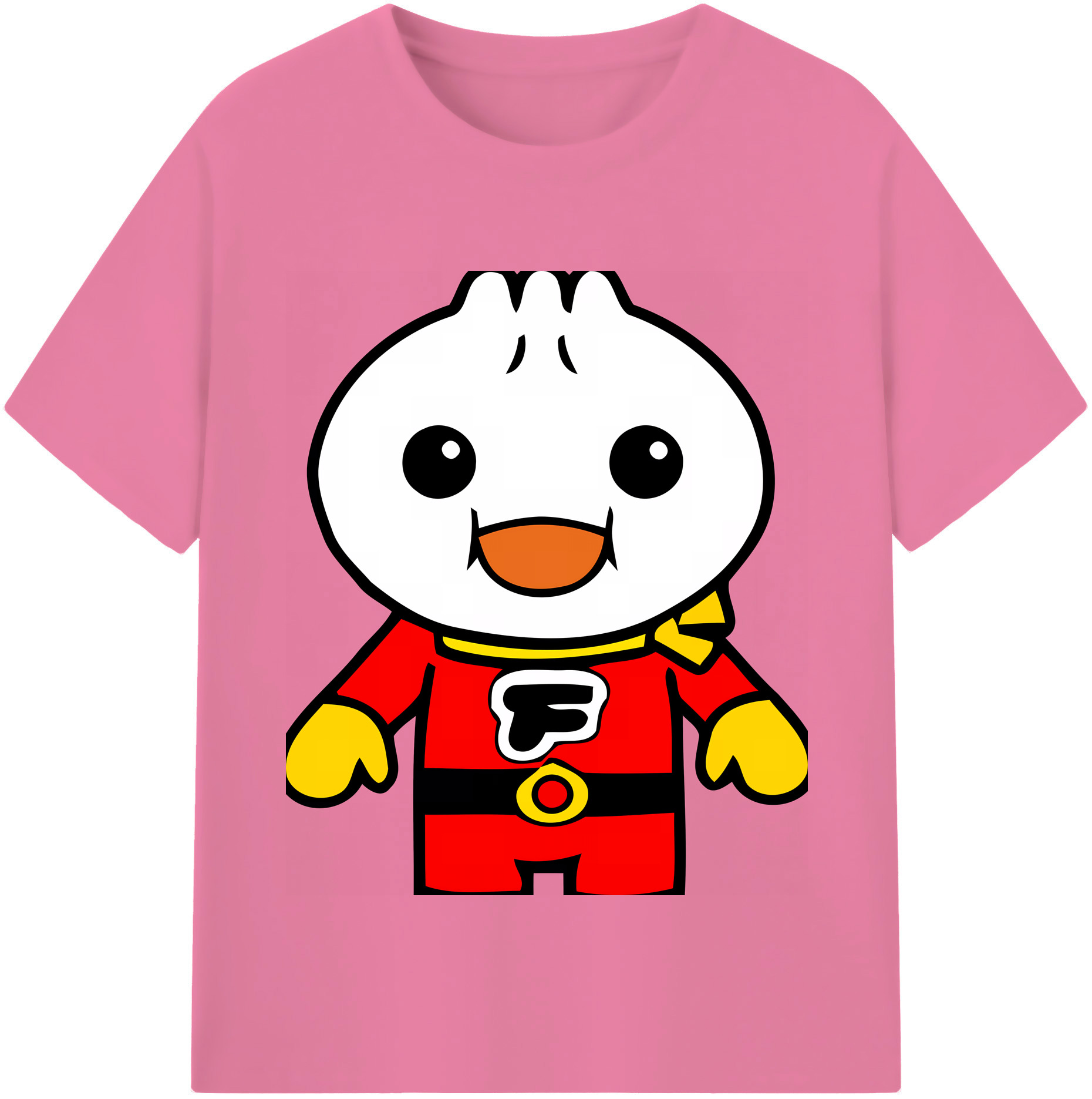 （画像用） アンパンマン Anpanman 綿100％半袖Tシャツ（フロントプリント）